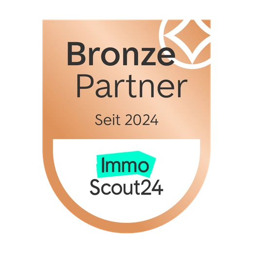 Siegel ImmoScout24 Bronze Partner